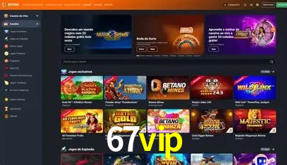 Slots com jackpots e giros grátis na 67vip